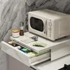 Coffee Bar Organizer Double Layer Accessory Gifts Multipurpose Drawer Cabinet for Kitchen