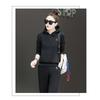 Thick Velvet Autumn and Winter Sportswear Casual Suit Hooded Long-sleeved Sweatshirt Two-piece Set