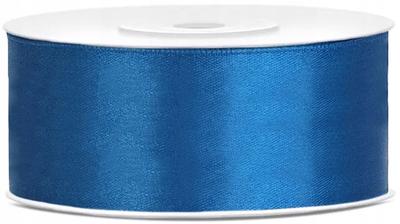 Blue Satin Ribbon Decorative Ornamental Ribbon 25mm 25m