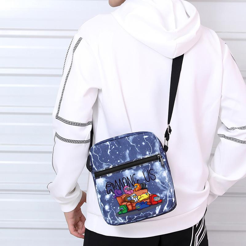 Among Us Game Merchandise Bag Space Werewolf Satchel Men And Women Messenger Bag Campus Shoulder Bag