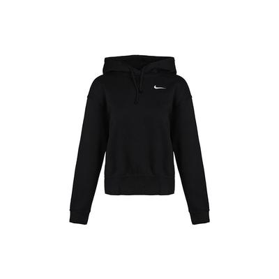 Sportbekleidung Lässiger Fleece-Pullover Hoodie Damen-Hoodies Schwarz CZ2591-010