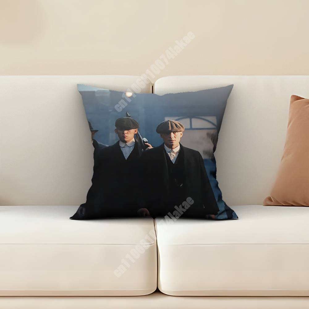 TThomas SShelby Sofa Couch Pillow Cover Cigarette Whiskey Cozy Lounge Modern Living Room TTommy SShelby Seating Decoration