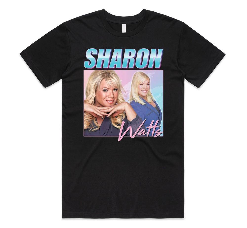 Sharon Watts Homage T-shirt Tee Funny Retro 80s 90s TV Show Phil Mitchell