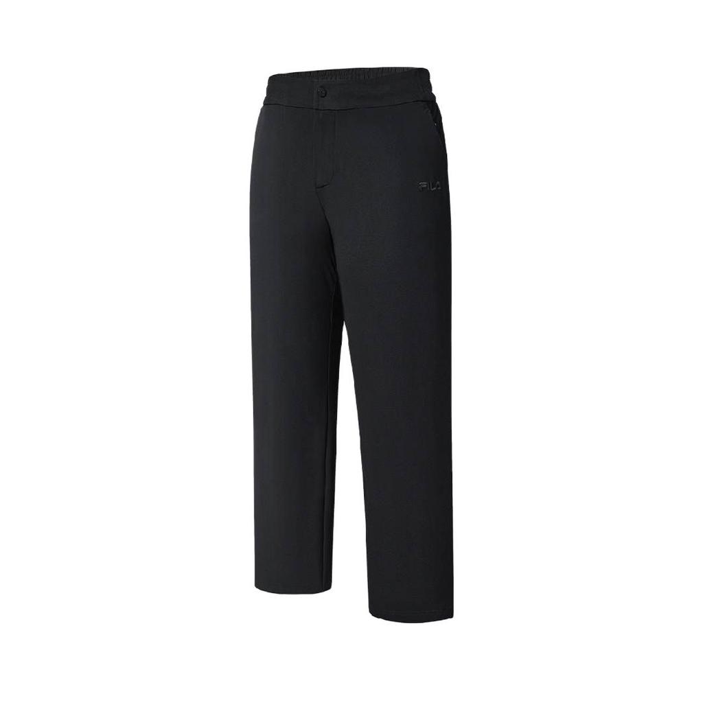 FILA Tennis Cool Feel Solid Color Basic Woven Casual Pants Men bottoms A11M623819F-NV