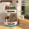 Rotating Double-Layer Kitchen Spice Rack