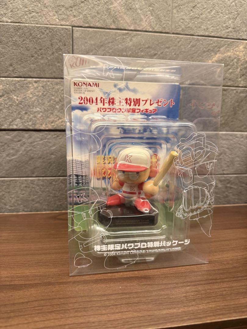 

[USED] Extremely rare Power Pro-kun figure from KONAMI s 2004 special shareholder gift