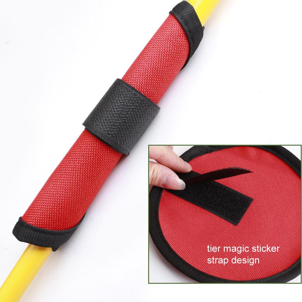 Angelköderabdeckungen Anglerköder Schirm Schutz Tragbare Angelköder Oxford-Stoff Wickelschutz für Barsch Swimbait