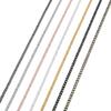 10 Yards/Lot Iron Encrypted Link Chains Necklace Chain Accessories Metal Extender Chain for Jewelry Making Diy Necklace Wholesal