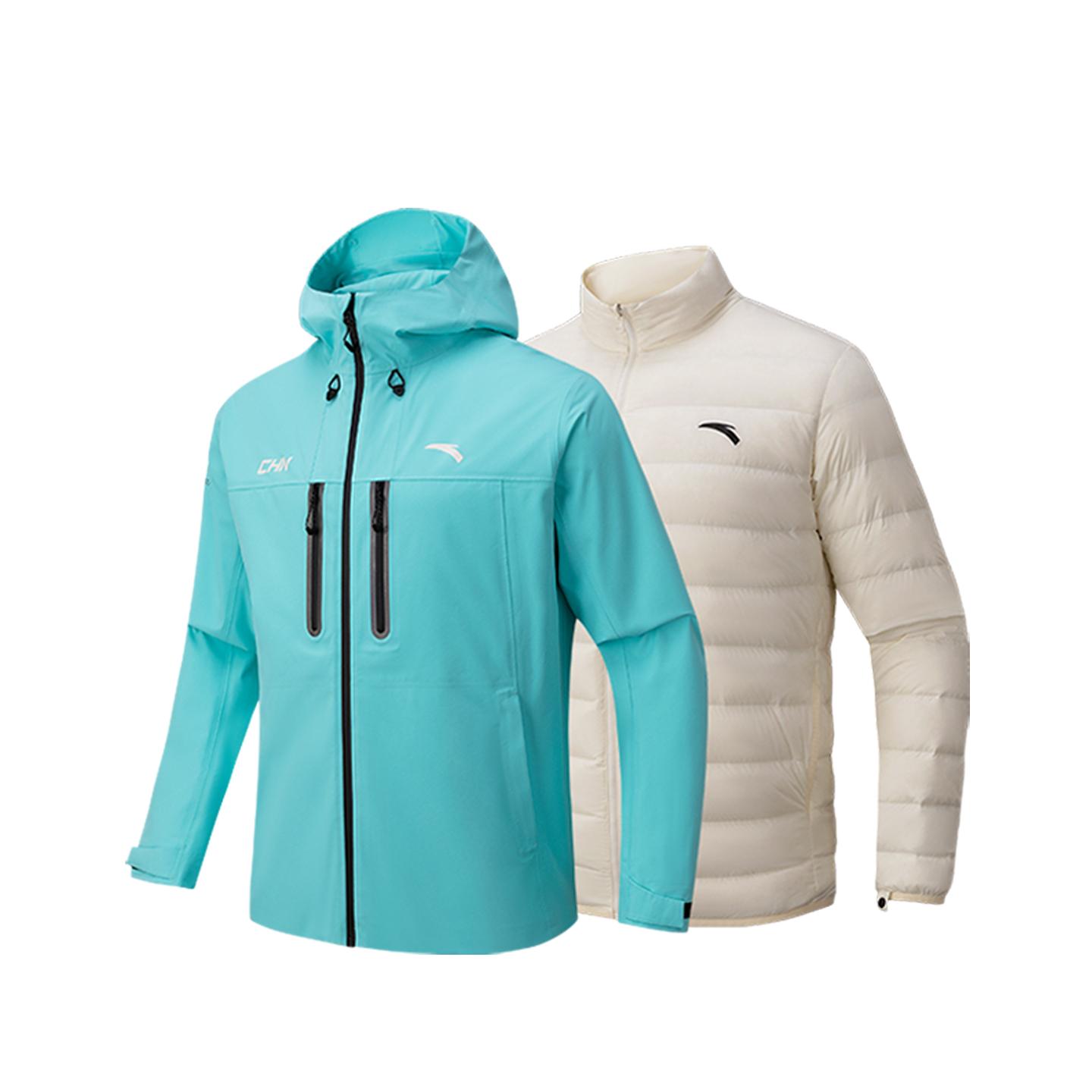 Anta Серия Outdoor Модная Легкая Спортивная Повседневная Водонепроницаемая Ветрозащитная Куртка Унисекс Куртка 972616601-2 4XL