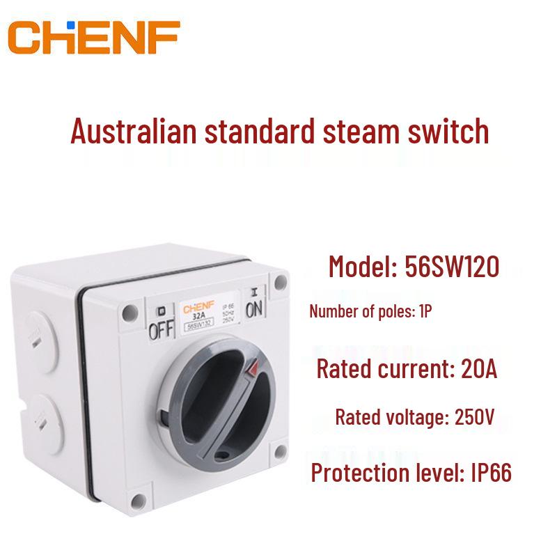 Australian Outdoor Waterproof Single-Phase/Three-Phase Knife Switch - Load Disconnection On-Off Rotary Switch