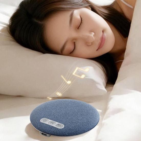 1/2Pcs Flat Under-Pillow Speaker with White Noise Sound Volume Control Auto-Off Timer Wireless Sleeping Bluetooth-compatible Pillow Speaker