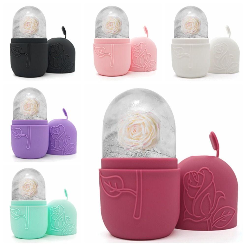 Reusable Facial Massager Beauty Skin Care Tools Ice Cube Trays Upgraded Ice Mold  Eyes and Neck