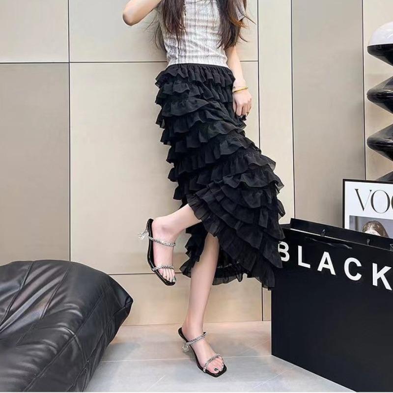 Fashion New Summer Sexy Fashion Open Toe Women's Sandals Water Diamond Shining Square Headed Banquet Women's High Heels Large Design