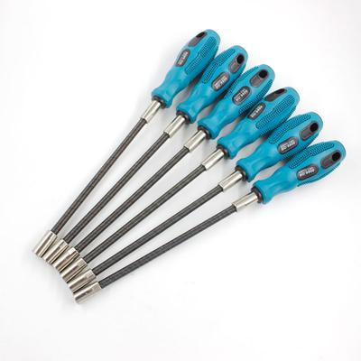 Quality Socket Screwdriver Flexible 1Pc 7 Mm Blue-green
