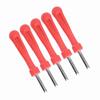 5PCS Durable Valve Core Wrench Tyre Valve Core Removal Tool Air Valves Repair Tool