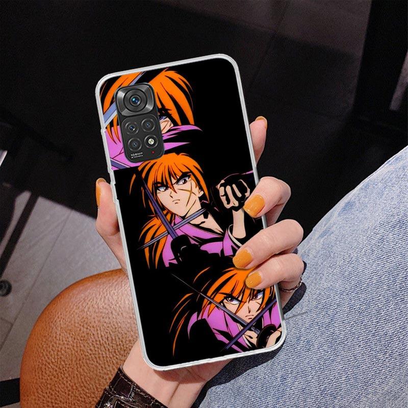 Rurouni Kenshin Anime Handyhülle Für Xiaomi Redmi Note 15 14 13 12S 12 11 Pro Plus 14S 11S 11E 10 10S 11T 5G Personalisierte Hülle