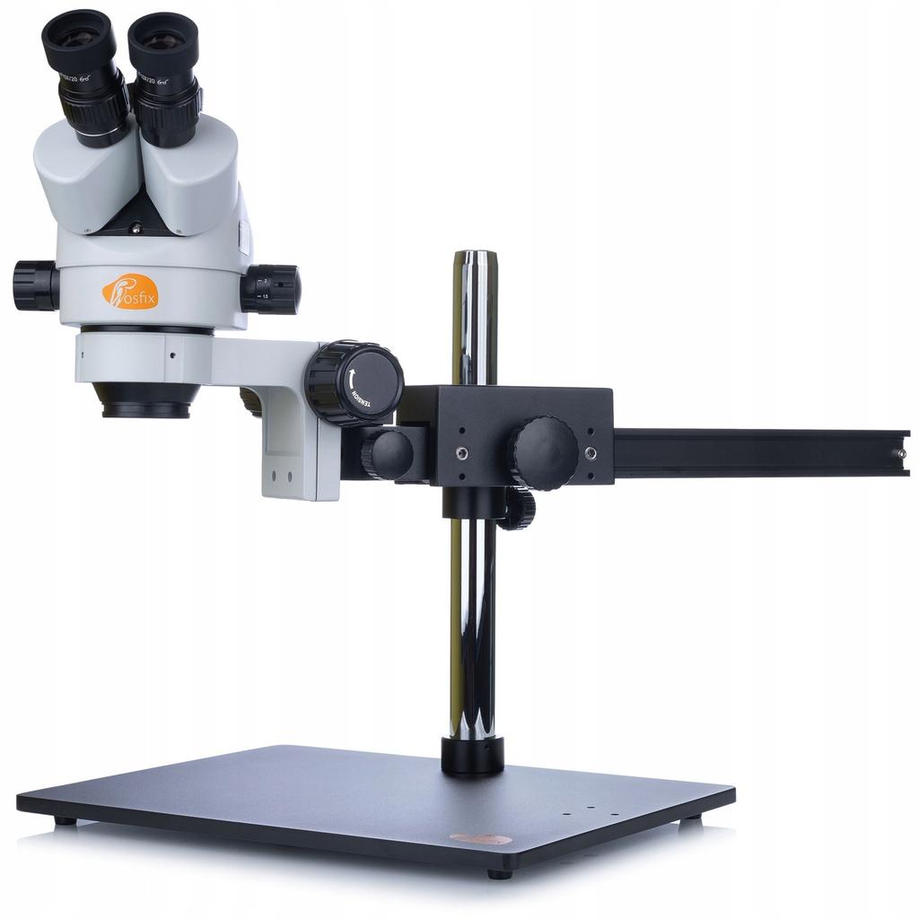 Rosfix Mikroskop Stereoskopowy Trinokularowy Pavo Pro MSPP-T-UDMS1 – Zakres Powiększenia 7x-270x | Oświetlacz 56xLED | Soczewka 0,5x