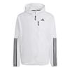 Adidas Mens Own The Run 3 Stripes Jacket