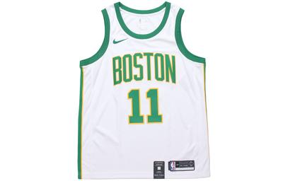 Camisa de Basquete Masculina Branca Verde AJ4596-101