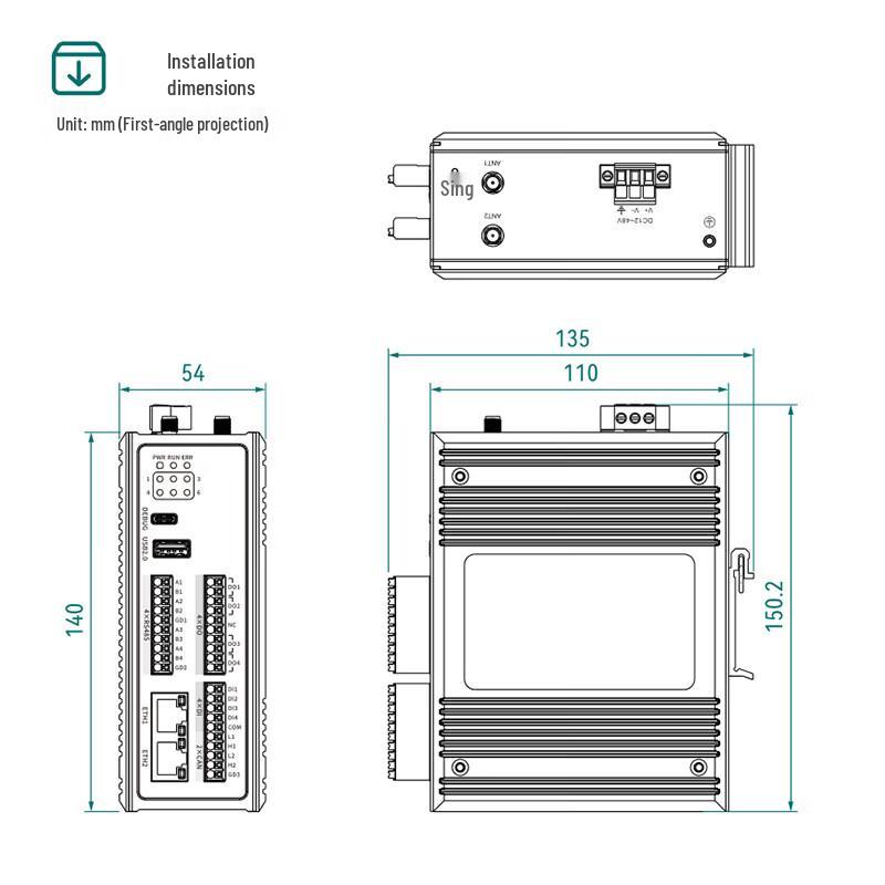 Maiwei Edge Computing Industrial IoT Gateway
