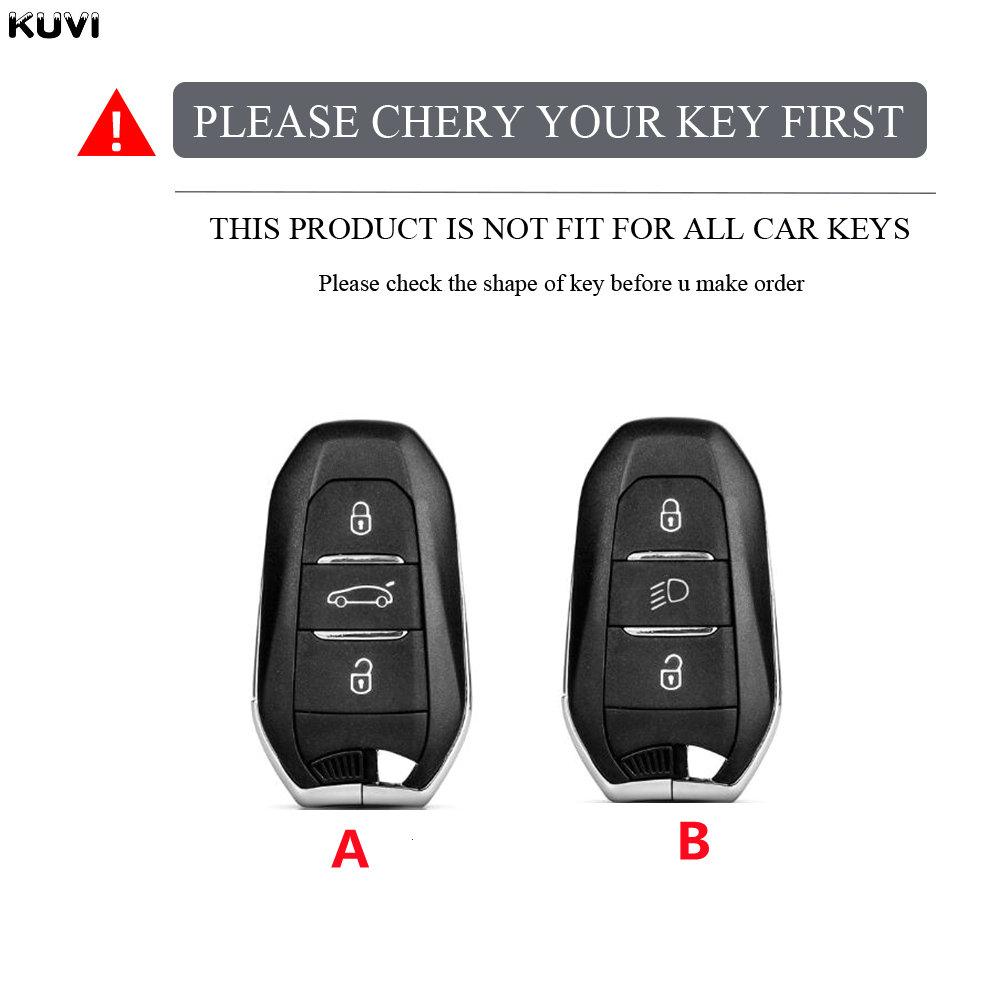 New Tpu Car Key Case Cover Shell Fob For Peugeot 2008 3008 4008 5008 308 408 508 Citroen C1 C2 C4 C6 C3-Xr Picasso Grand Ds3 Ds5