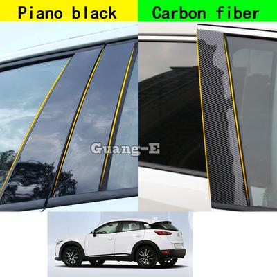 Für Mazda CX-3 CX3 2015 2016 2017 2018 - Auto PC Material Säulenverkleidung Türverkleidung Fenster Klavierlack Zierleiste Aufkleber