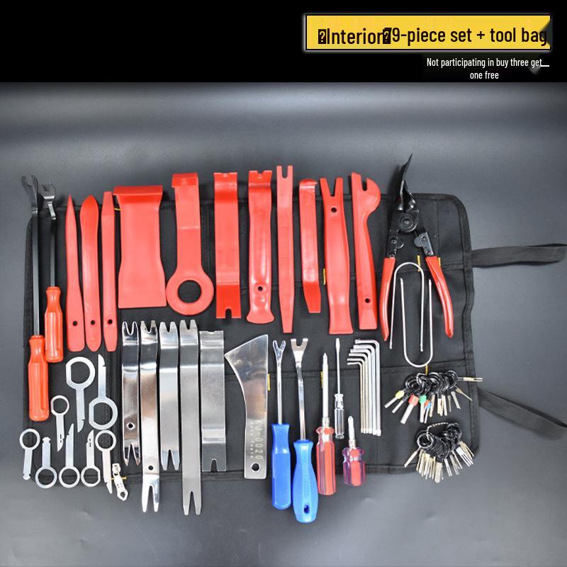 Stainless Steel Pry Bar Car Disassembly Tool for Audio, Door Panel, Console, and Mirror