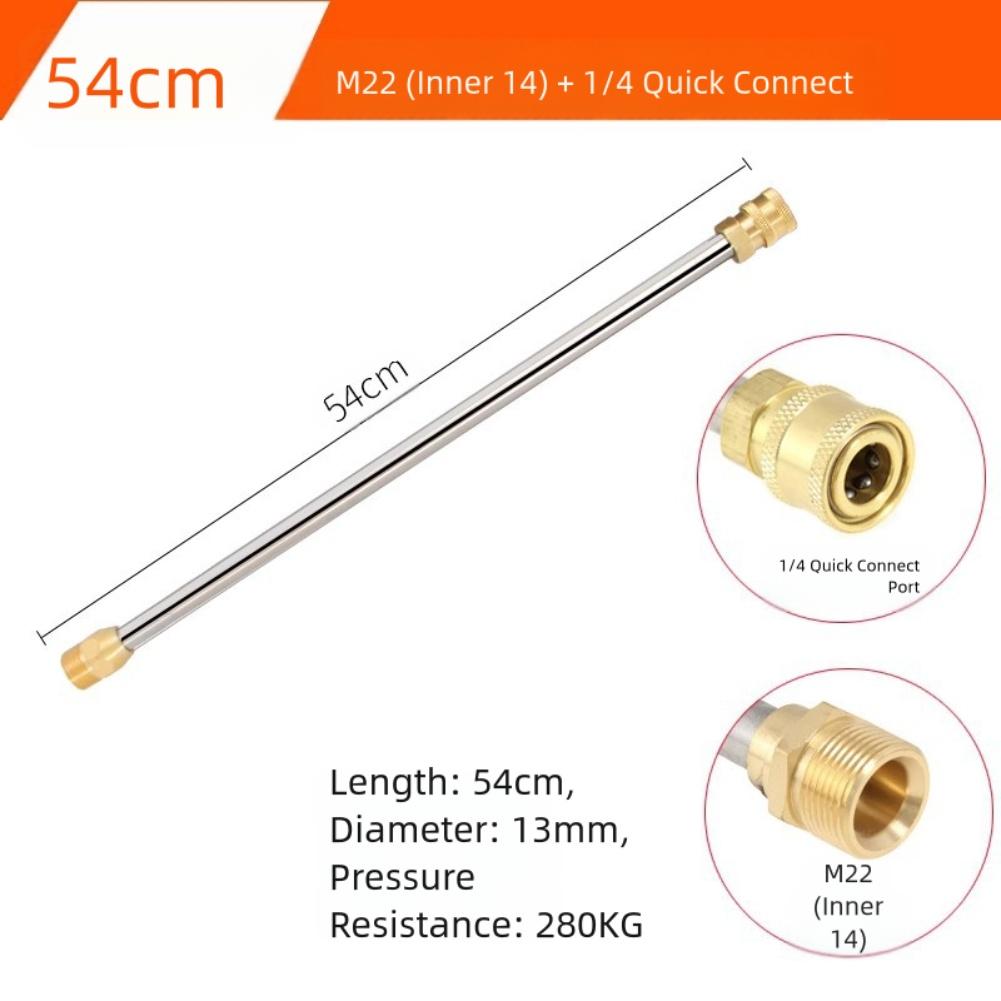 Gebaut für regelmäßigen Gebrauch Hochdruckreiniger Schnellanschluss Lanze Sprühlanze