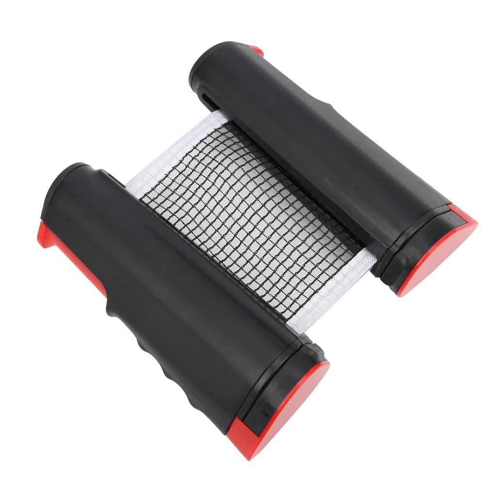 Retractable Table Tennis Net Portable Telescopic Table Tennis Grid Trainning Set RacketBlack Red