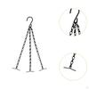 3 Lead Chain for Flower Pot with Hooks Hanging and Bird Cages