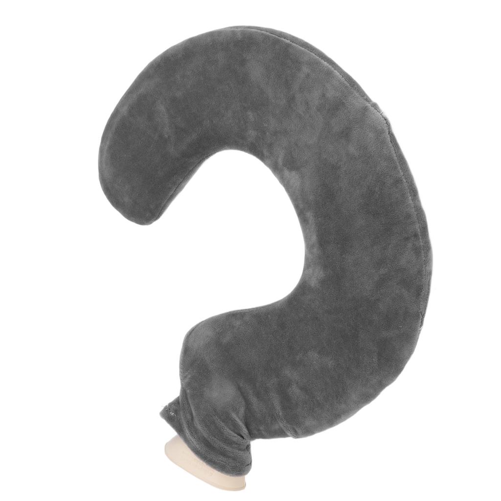 U Shaped Hot Water Bottle Warm Neck Soft Rubber Hot Water Bag with Detachable Cloth Cover