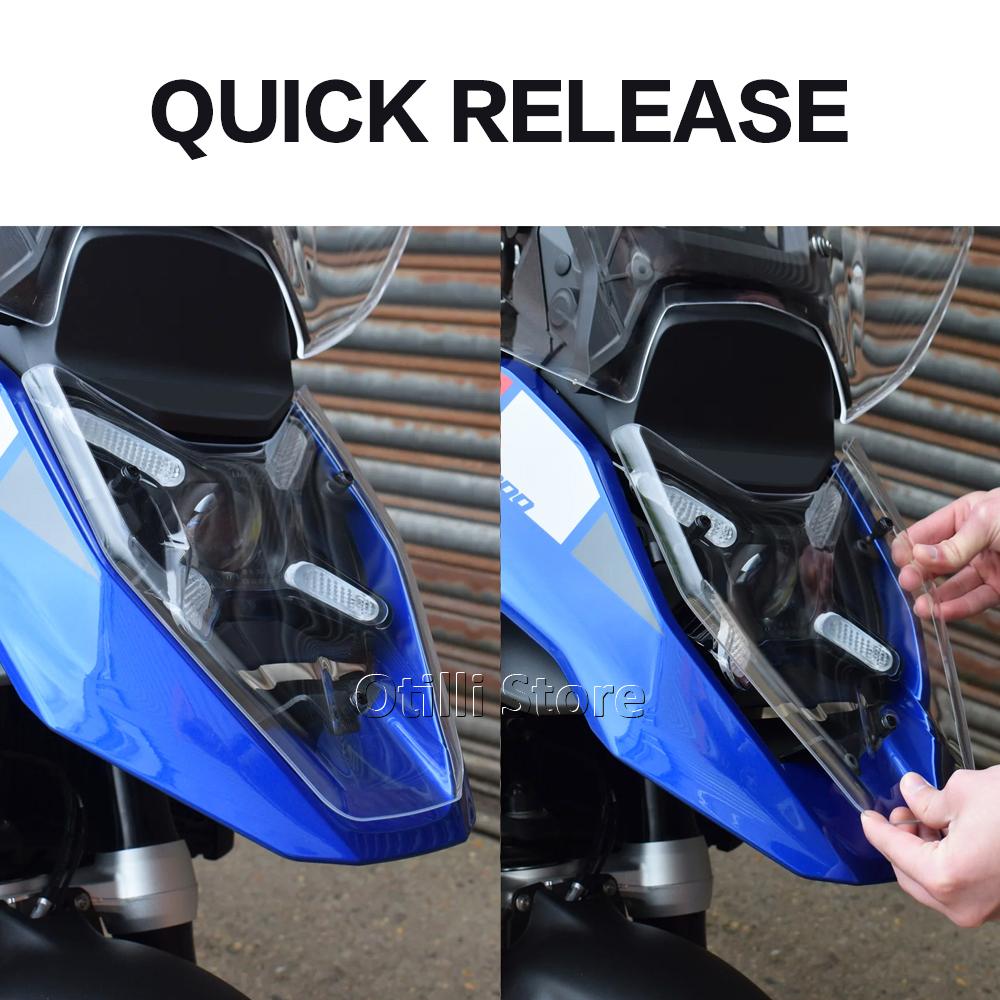 Motorcycle Headlight Protector Acrylic Headlamp Guard Protective Cover New For BMW R1300GS 1300GS R 1300 GS 2023 2024 2025