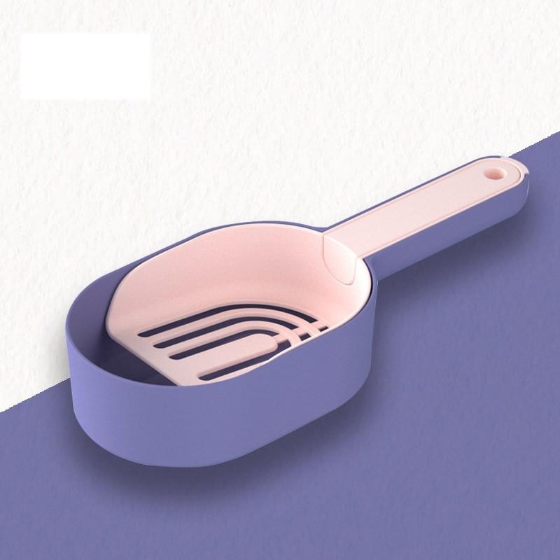 

Совок для кошачьего туалета Самоочищающийся кошачий лоток Лопата Совок для кошачьего туалета для песочницы Лопата для кошачьего туалета Товары для кошек синий