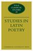 Raamat Studies In Latin Poetry