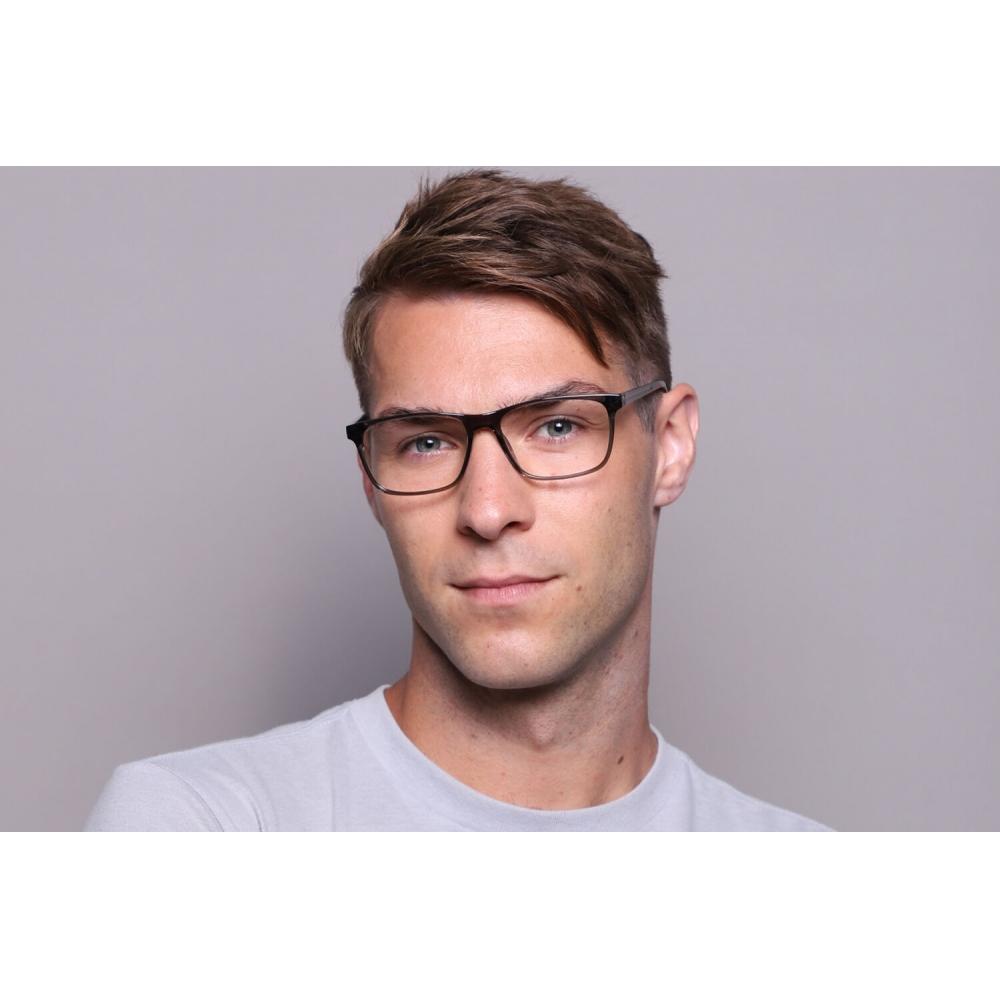 Full Rim Rectangle Dark Grey Smartbuy Collection Nyree Cp111e Fashion Unisex Eyeglasses