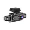 3 Inch Screen WIFI 4 Channel Dashcam Driving Assistance 24 Hour Parking Mode 360 Degree 4 Lens Night Vision Car DVR Camera