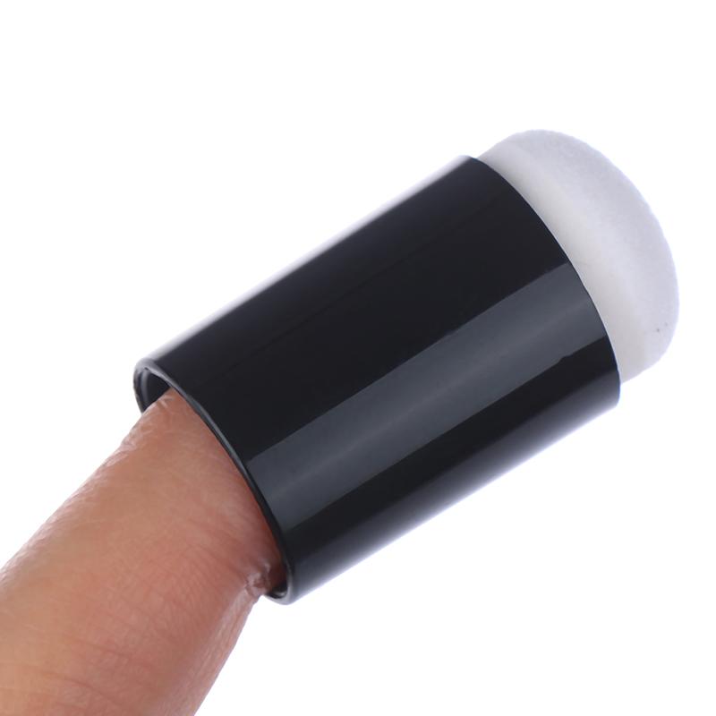 10 stücke Finger Schwamm Daubers Schäume Für Anwendung Tinte Kreide Iinking Färbung Kunst Werkzeug