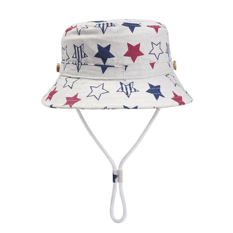 Breathable Cotton Material Fishing Hat For Children, Great For Sun Protection And Wind Protection, By Yuhua