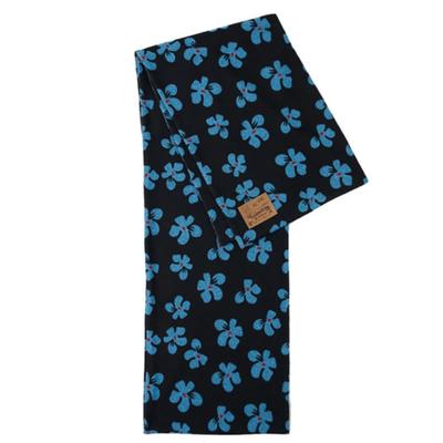 Shin’s Letters D.Muffler No.9 _ Blue Floral Big Muffler