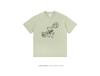 Cartoon Doodle Print Short Sleeve Cotton T-Shirt - Fun & Loose Summer Couple Wear