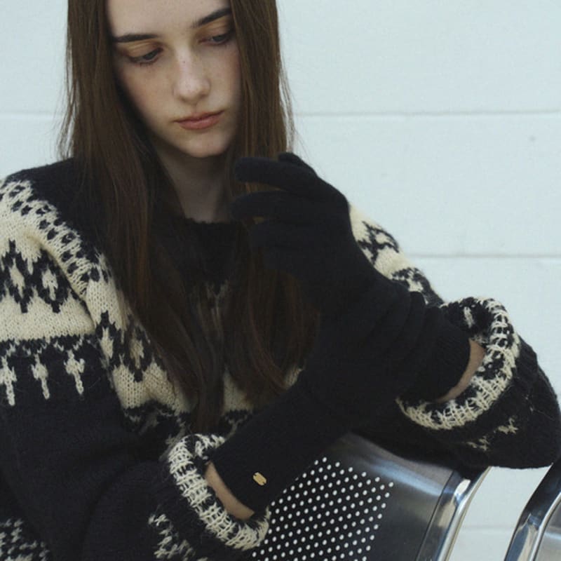 Marchen 100% Cashmere Fine Gloves_5color