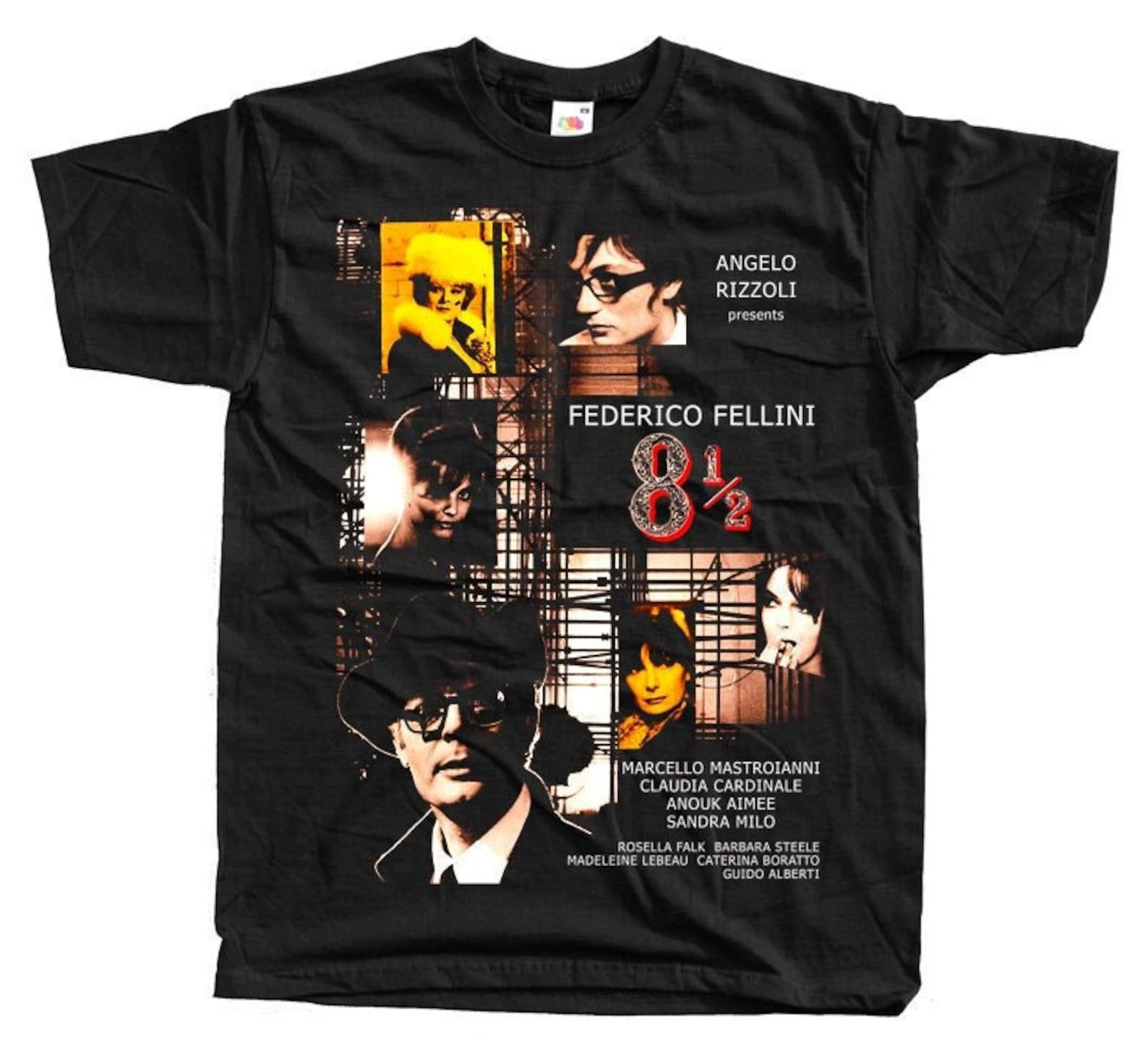8 1/2 (Fellini) V10 Poster Men T-Shirt all sizes S-5XL S