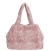 Fashi Ombre Fur Leisure Shoulder Bag Large Capacity Commuter Tote Bag New Lazy Style Texture Simple and Versatile Storage Bags