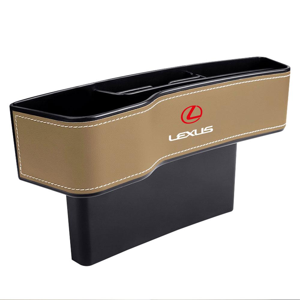 Car Seat Side Crevice Storage Box Card Wallet Phone Cigarette KeyBag For LEXUS FSPORT IS300 IS200 IS300 NX RX GS300 GX460 ES300 AEO1