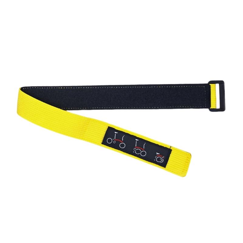 Folding Bike Binding Belt Cycling Wheel Stabilizers Quick Release Nylon Bicycles Frame Wheel Fixed Strap Easy to Use