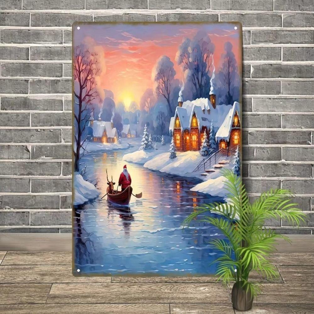 Tin Sign Wall Art Retro Metal Painting Home Decor 20x30cm