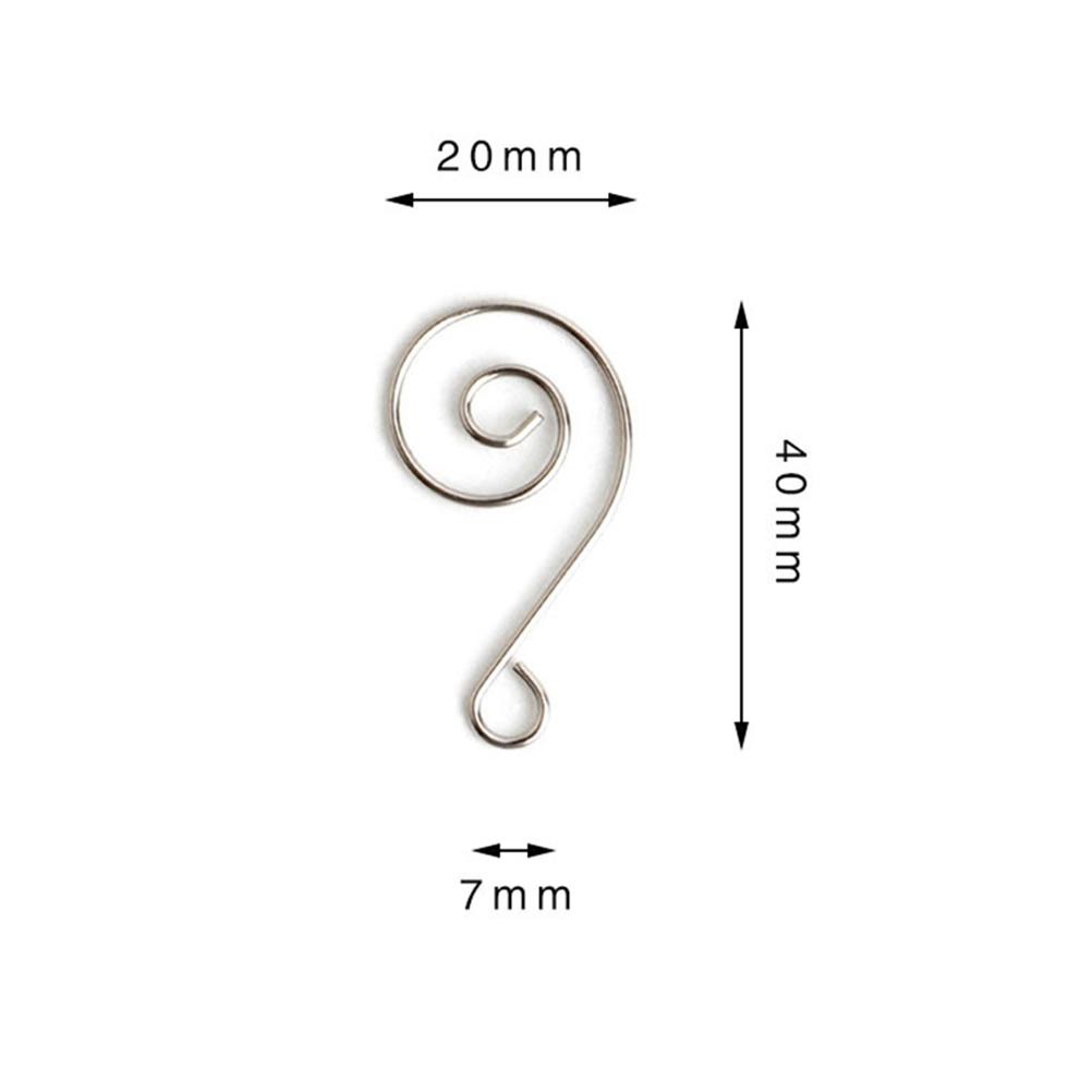 50 Pcs Metal S Shaped Hooks Steel Wreath Hangers Nament Christmas Tree Decor Supplies Holiday Accessories Festive Event