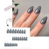 Long Almond Fake Nials Simple Nail Tips Manicure False Nails  DIY