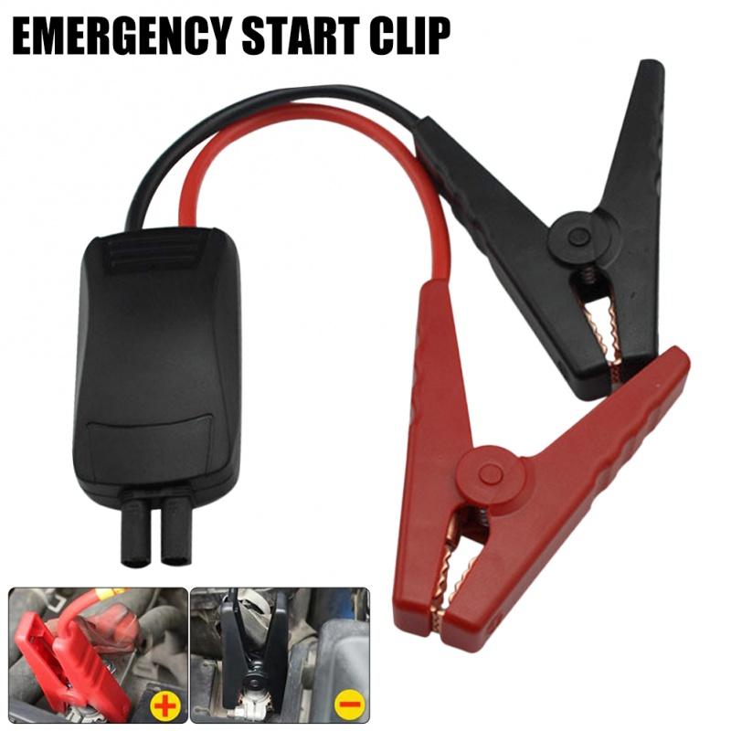 

1pcs Car Smart Booster Cables Auto Emergency Car Battery Clamp Accessories Wire Clip Red-black Clips For 12V Car Jump Starter