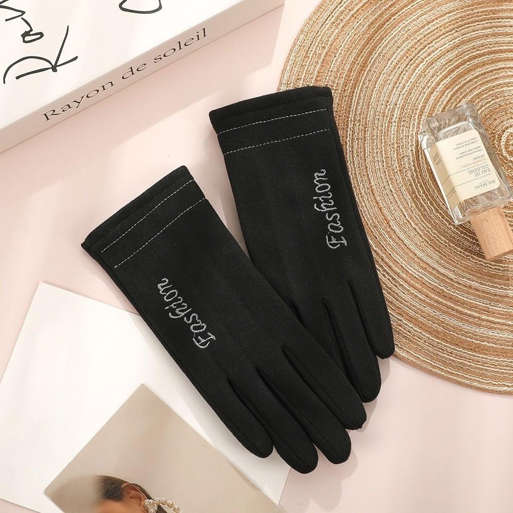 Warm Winter Gloves Touchable Screen Driving Mittens Windproof Cold Proof Gloves  Autumn and Winter